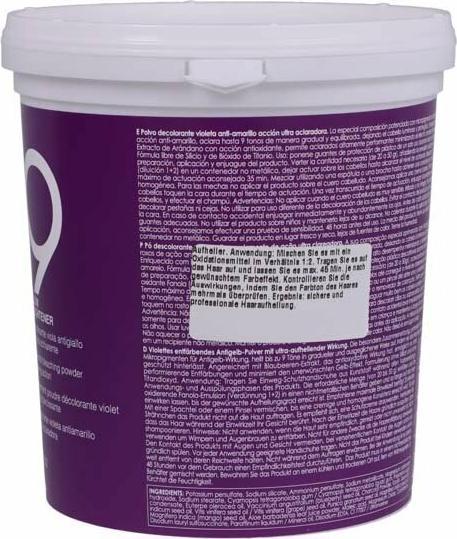 Image du produit Fanola POUDRE DE COULEUR 9 TONS 500G (9 tonalités)