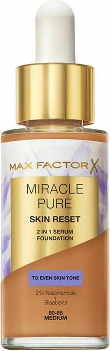 Produktbild Max Factor Miracle Pure Skin Reset 2in1 Serum Foundation - Makeup 30 ml 80-85 Medium (80-85 Medium)