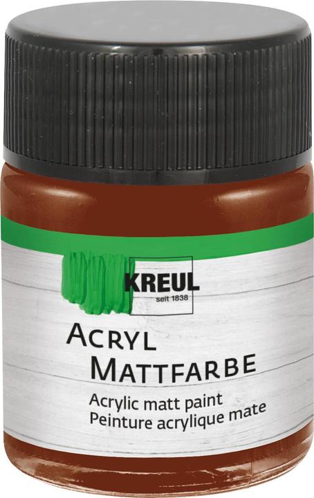 Produktbild Kreul Acryl Mattfarbe, 50 ml (Schokobraun, 50 ml)