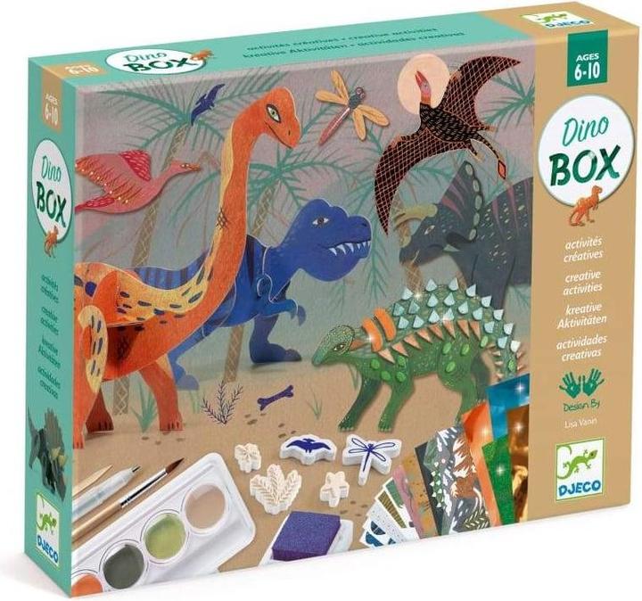Image du produit Djeco Ensemble créatif dinosaures