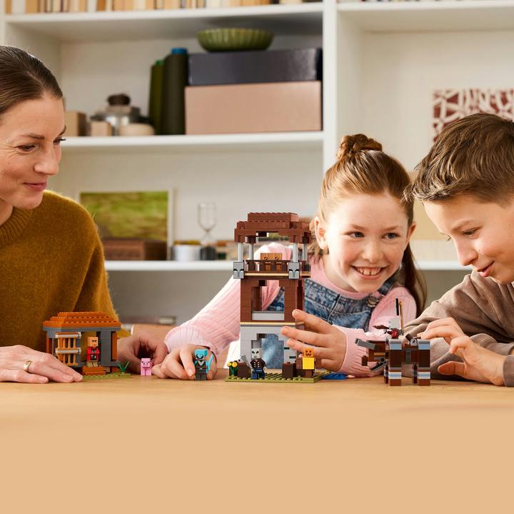 Actual product image LEGO Ein Verwüster am Plünderer-Aussenposten (21278, LEGO Minecraft)