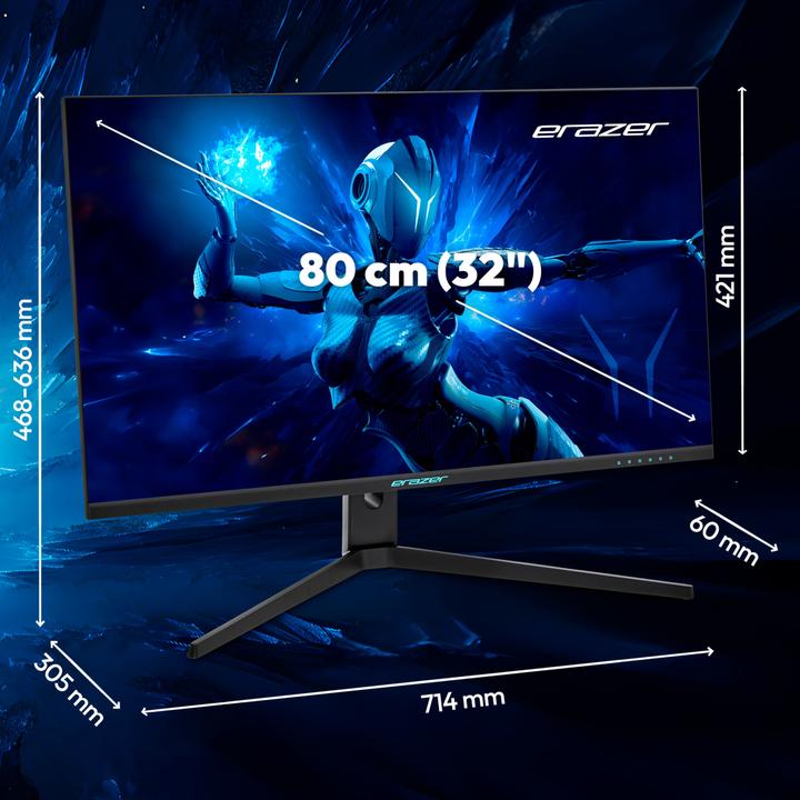 Image du produit Erazer Moniteur Spectator X50 (MD21732) (2560 x 1440 pixels, 32")