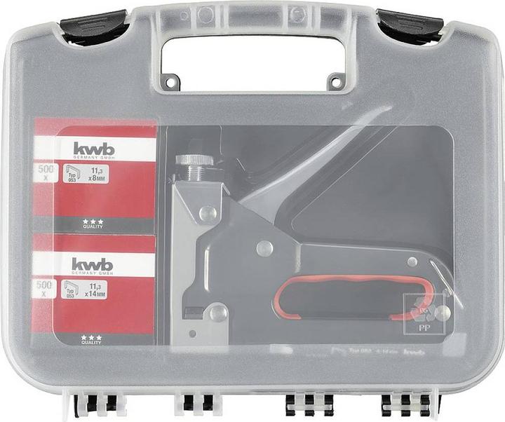 Image du produit kwb Coffret d'agrafes manuelles TACK140