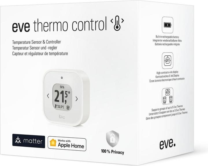 Produktbild Eve Thermo Control (Matter)