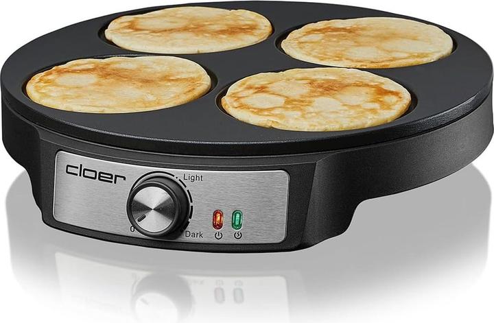 Image du produit Cloer 6625 Pancake Maker, noir
