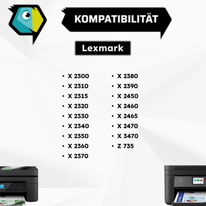 Image du produit Inkadoo Cartouches d'impression compatibles avec Lexmark 18CX781E / 1HC Cartouche de tête d'impression (Color)