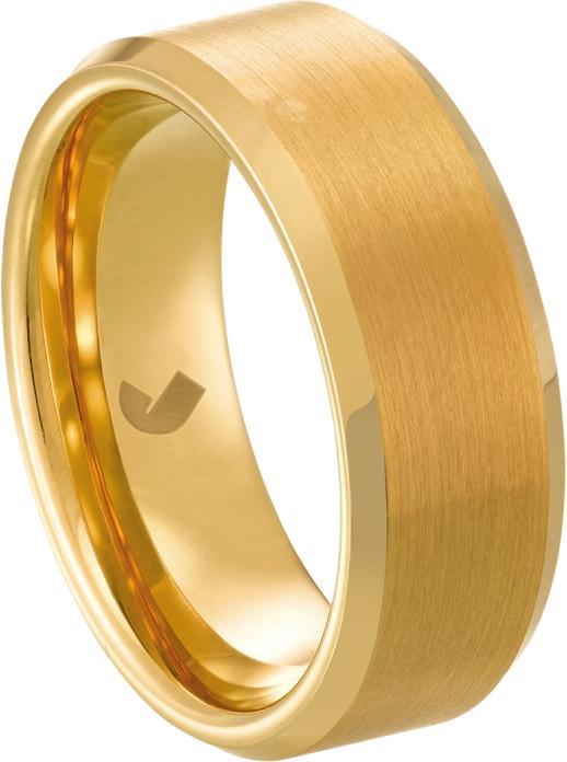 Image du produit Jourdan Bague en tungdtene doré (Tungstène)