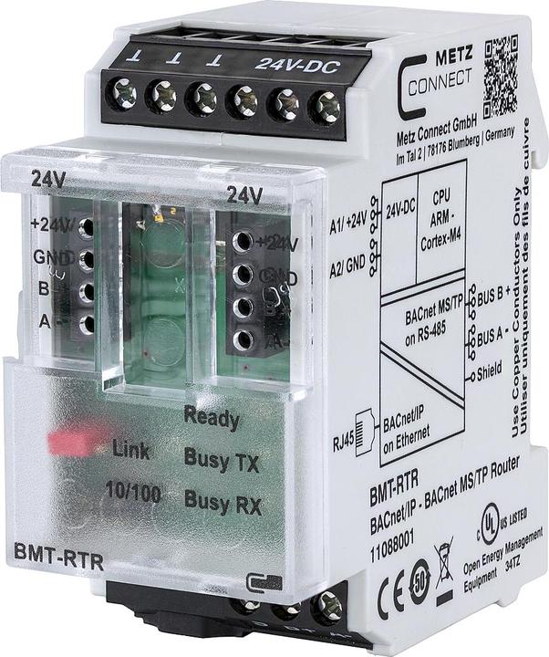 Image du produit Metz Connect Metz 11088001 BMT-RTR Routeur BACnet