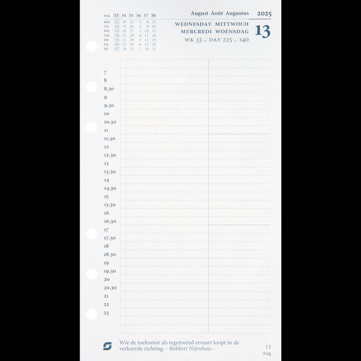 Nährwerte und Zutaten Succes Standard Jahresinhalt Januar - Dezember (9.5 x 17 cm, Deutsch, Französisch, Italienisch, Englisch)