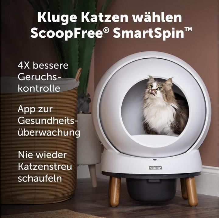 Actual product image PetSafe Ecom Smartspin Auto Litter Box robot - (72984917986) (Self-cleaning litter tray)