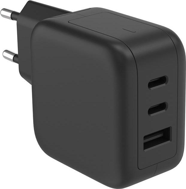 Produktbild HQ Power USB-Schnellladeger?t mit GaN Fast Technology - 3 Ausg?nge - USB-A & 2 x USB-C - 67W (67 W)