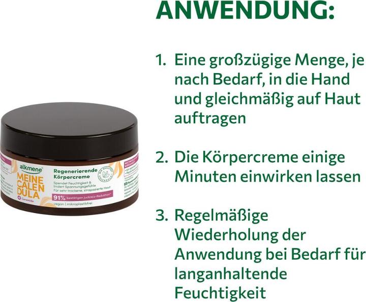 Immagine prodotto Alkmene MEINE CALENDULA, Regenerierende Körpercreme (Crema corpo, 250 ml)