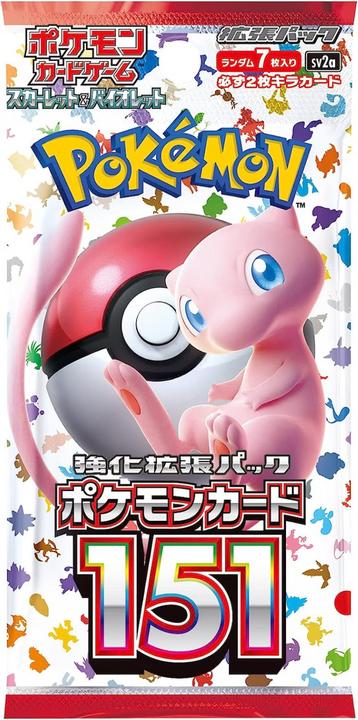Pokémon Scarlet & Violet - 151 (Japanisch, Booster Pack)