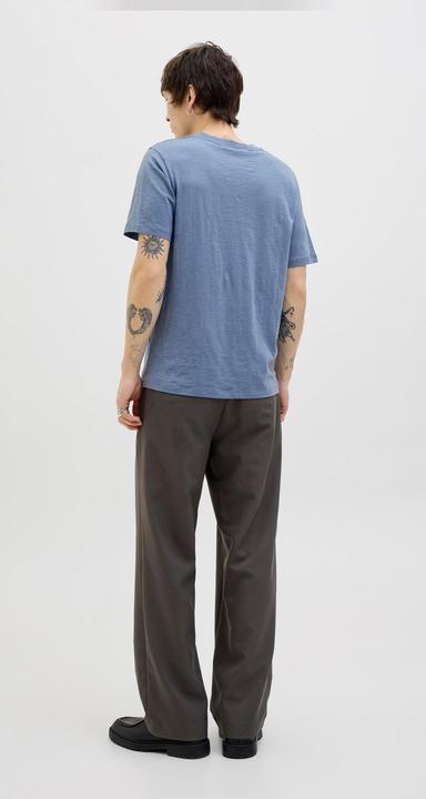 Immagine prodotto Jack & Jones Maglietta con colletto mandarino a tinta unita (L)