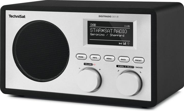 TechniSat DigitRadio 301 IR (Web radio, DAB+, Wi-Fi)