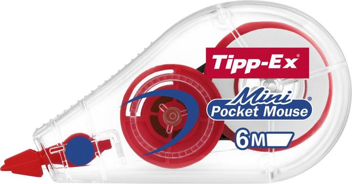 Produktbild Tipp-Ex Korrekturroller Mini Pocket Mouse 5 mm, 10 Stück