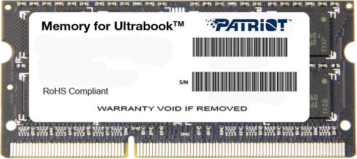 Produktbild Patriot Signature Line (1 x 4GB, 1600 MHz, DDR3L-RAM, SO-DIMM)