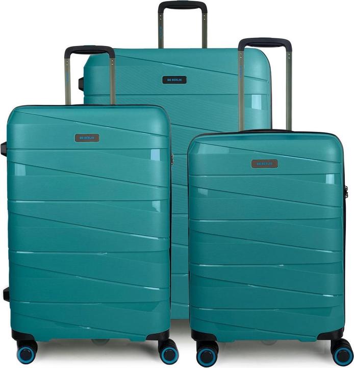 BG Berlin Ted Luggage - 3er Kofferset (40 l, Handgepäck (bis 50l))