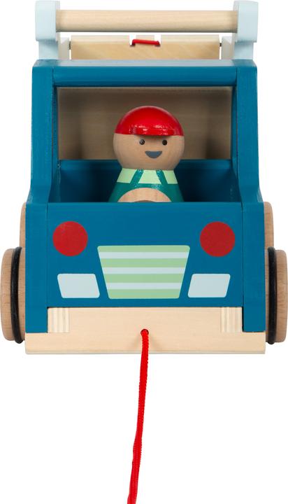 Actual product image small foot Dump truck pull-behind vehicle
