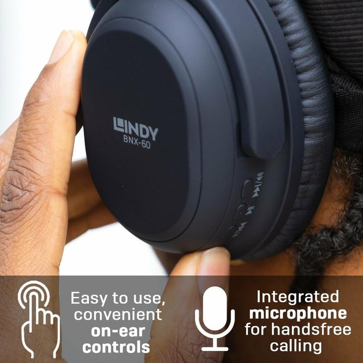 Actual product image Lindy Bnx-60 (ANC, 12 h, Wireless)