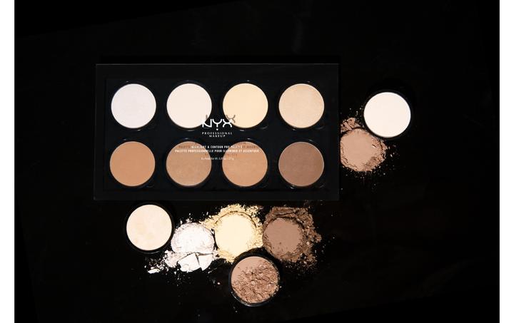 Actual product image NYX Professional Make-Up Highlight and Contour Pro (1 Powder, Highlighter, 22 g)