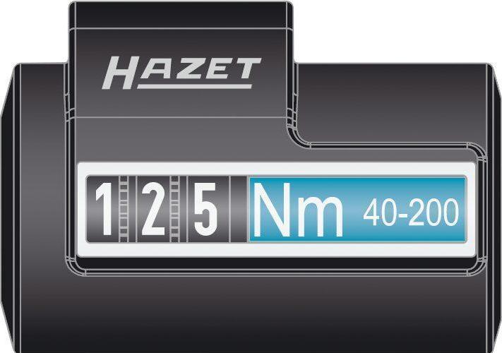 Actual product image HAZET Torque wrench 5121-2CLT ∙ Nm min-max: 20 - 120 Nm ∙ Tolerance: 4% ∙ Square, solid 12.5 mm (1/… (1/2", 20 Nm, 120 Nm)