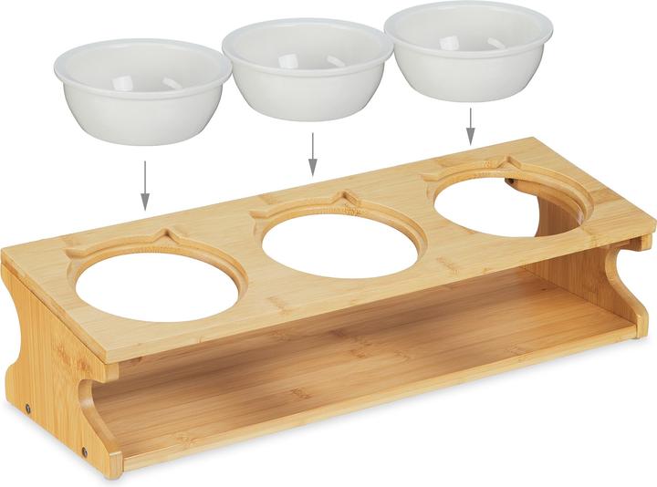 Produktbild Relaxdays Katzen-Futterstation (0.40 l)