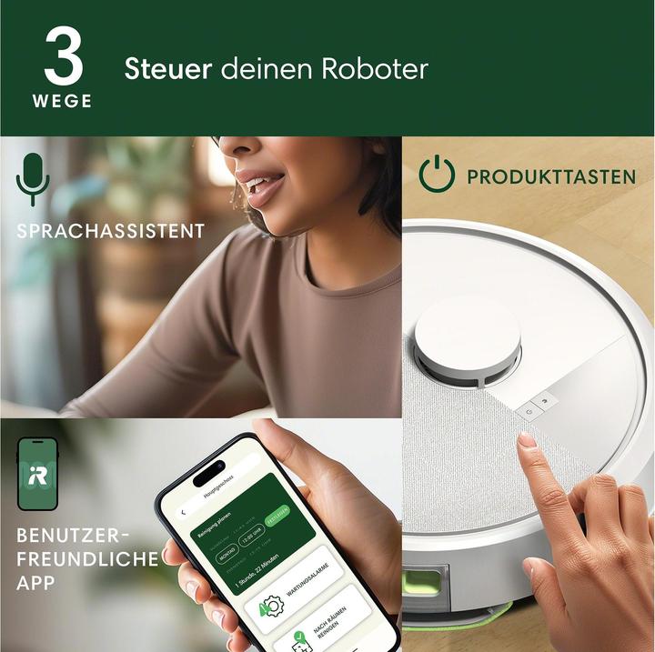 Actual product image iRobot Roomba 105 Combo + AutoEmpty Dock (Vacuum mopping robot)