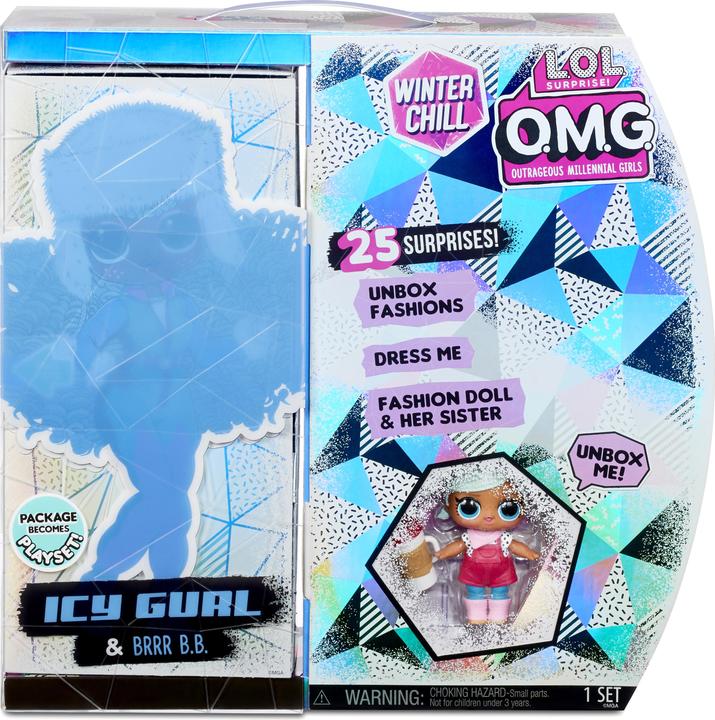 Actual product image MGA L.O.L. OMG Winter Chill Icy Gurl