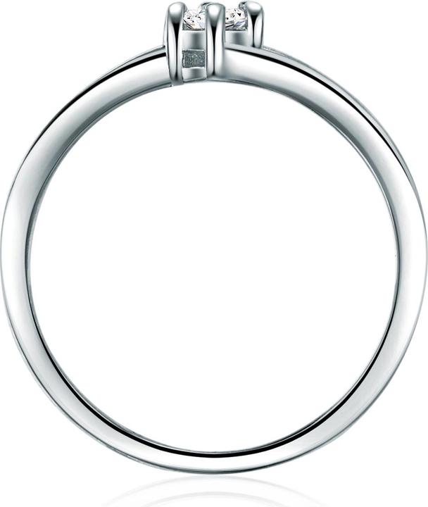 Produktbild Trilani Damen Sterling Silber Zirkonia silber - 11200 (58, 925 Silber)