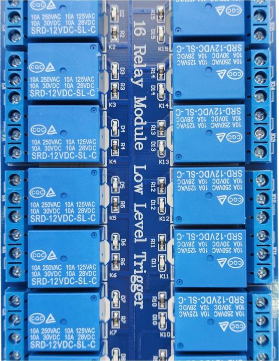 Image du produit Purecrea Module relais 16 canaux 12V