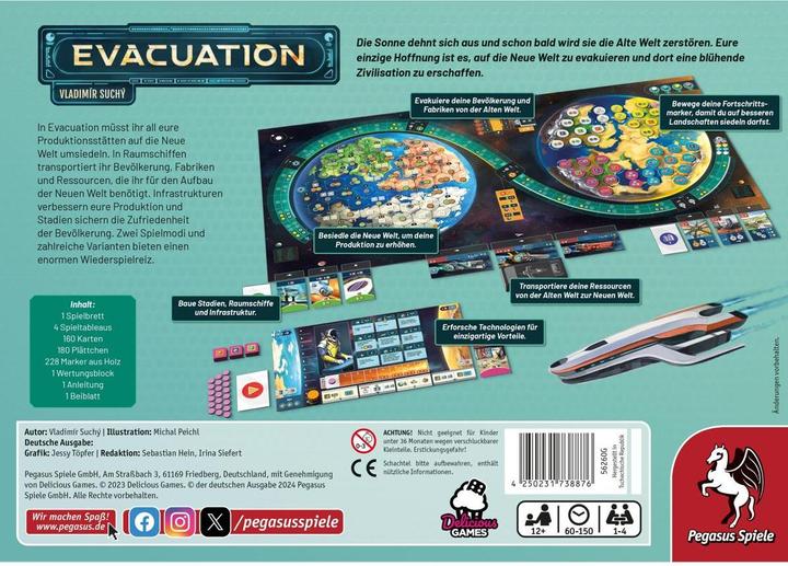 Produktbild Pegasus 56260G - Evacuation DE (Deutsch)
