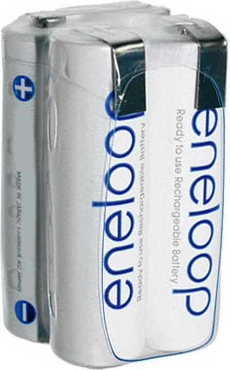 Sanyo Akku Eneloop 4,8 Volt Würfel (1 Stk., 2000 mAh, Ladegerät ohne Akku)