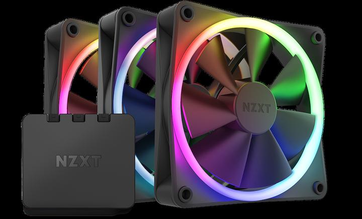 Actual product image NZXT F120 RGB 3-pack (120 mm, 3 x)