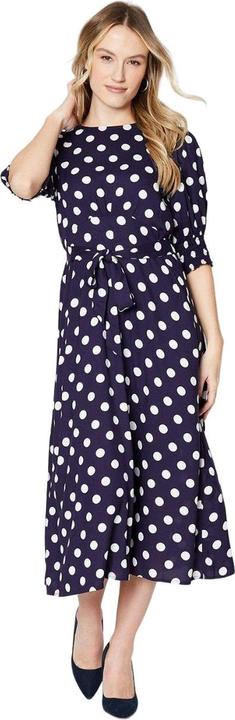 Dorothy Perkins Midikleid Geraffte Manschette