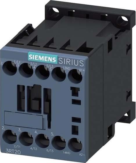 Actual product image Siemens Contactor, 24 VDC, 3 NO, 1 NO, screw terminals
