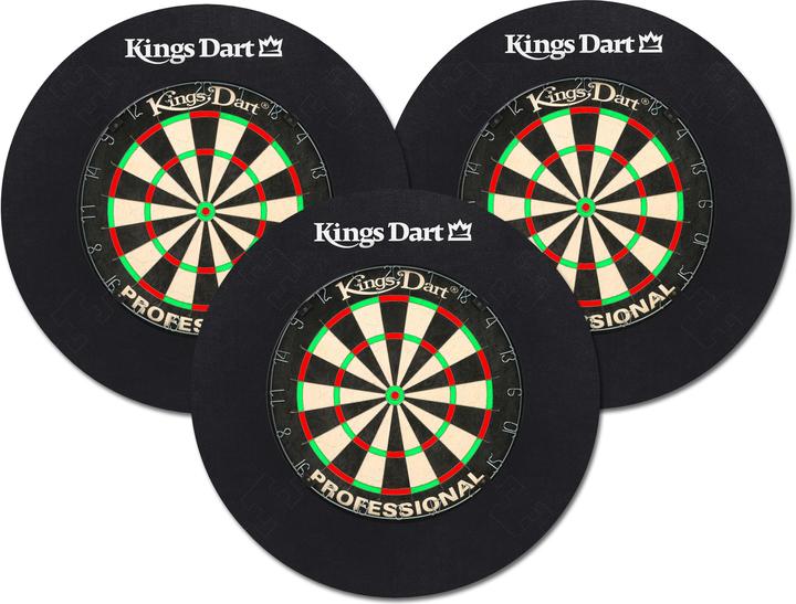 Kings Dart Dart Set Dartboards with catching field