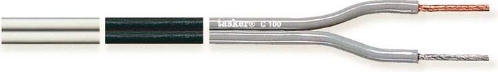Actual product image Tasker Flat Audio Cable, black, shielded, 100m, PVC (100 m)