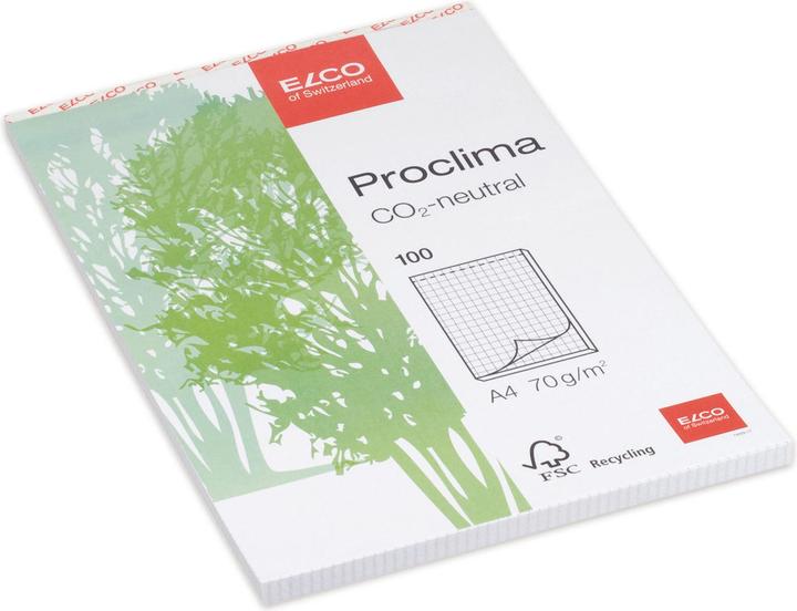 Image du produit Elco Bloc-notes Proclima (A4, Quadrillé)