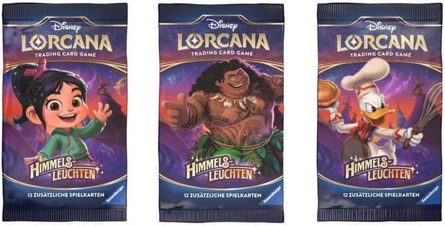 Actual product image Disney Lorcana Trading Card Game: Set 5 - Booster (German) (German, Booster Pack)