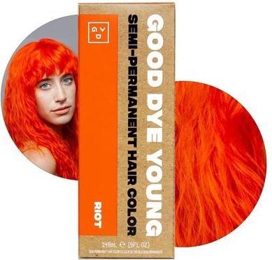 Good Dye Young Semi-Permanente vegane und grausamkeitsfreie orangefarbene Haarfarbe