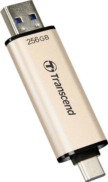 Actual product image Transcend JetFlash 930C (256 GB, USB-A, USB-C)