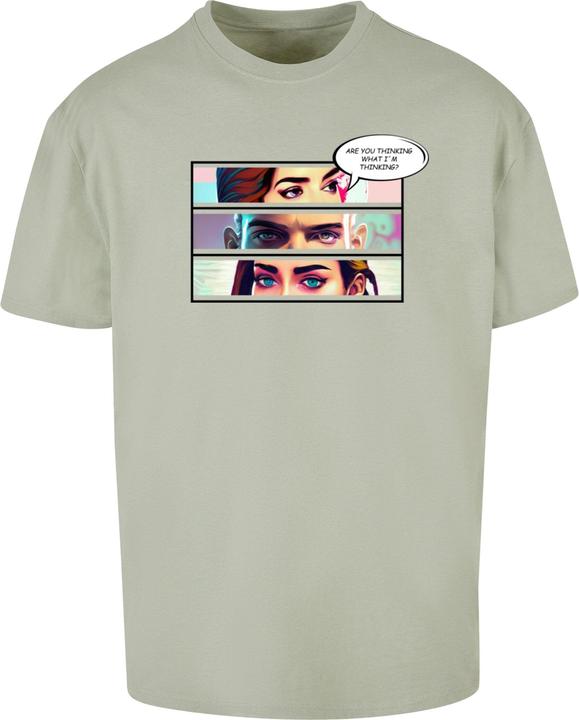 Actual product image Merchcode Thinking Comic Heavy Oversized Tee - 116359 (XXL)