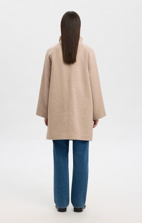 Actual product image Selected Femme Slfvinni Wool Blend Coat Noos (38)