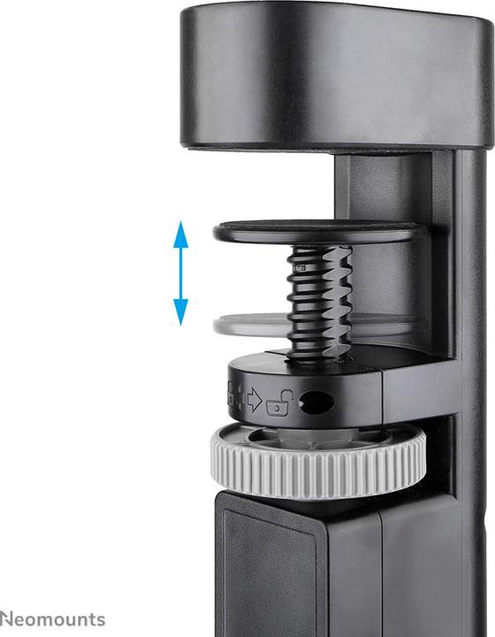 Produktbild Neomounts Tischsteckdose mit Klemme 3-fach/230V/USB-A/2xUSB-C/schwarz (Tisch)