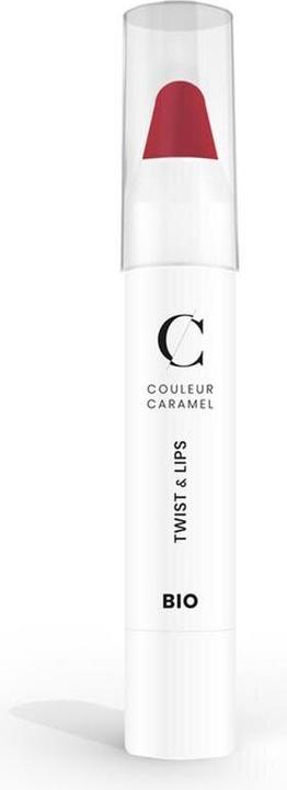 Actual product image Couleur Caramel Twist & Lips (RE) No 404 (404 Rosy Red)