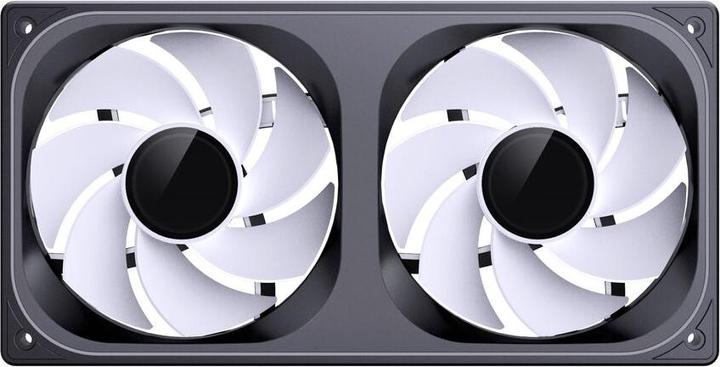 Image du produit Jonsbo ZB-240 Infinity Mirror ARGB Reverse Blade PWM Lüfter - 240mm, schwarz (240 mm)