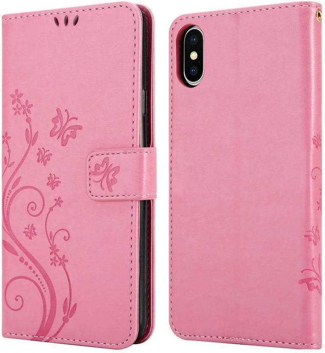 Image du produit Cadorabo Couverture du livre de fleurs (Apple iPhone XS Max)