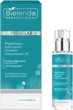 Actual product image Bielenda Professional Supremelab Hyalu Minerals Smoothing Hydro-Serum With Hyaluronic Acid 2% (30 ml, 24h cream)