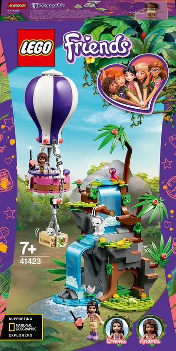 LEGO Tiger-Rettung mit Heissluftballon (41423, LEGO Friends)